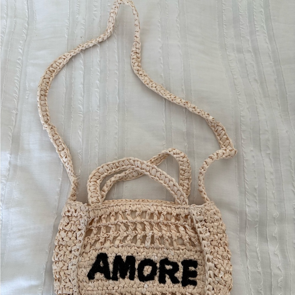 Straw bag